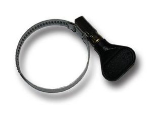 1.75" Inch Hose Clips (Black)